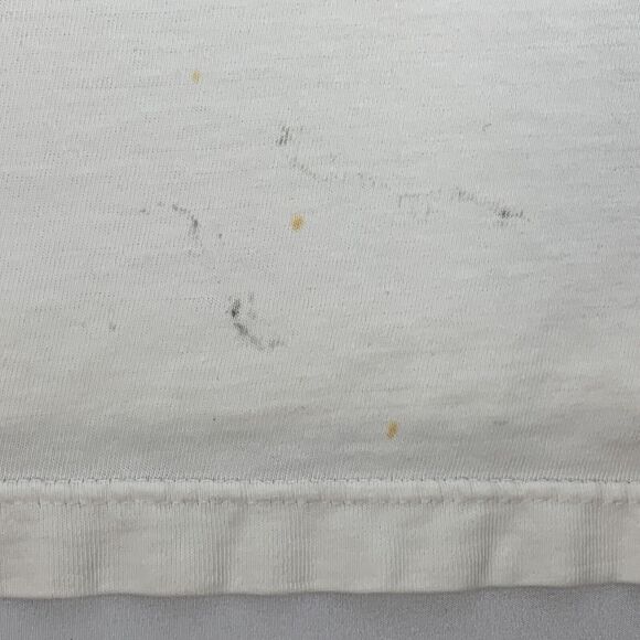 Vintage Distressed Los Angeles LA Kings T Shirt Mens Large BUM Equipment White - Picture 8 of 12